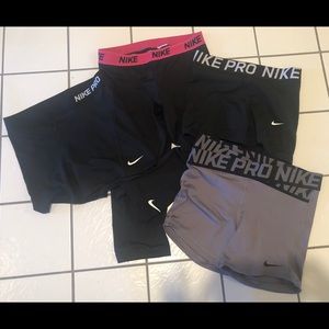 Lot of 4 Nike Pro